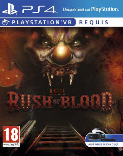 [PS4]Until Dawn: Rush of Blood(アンティル・ドーン ラッシュ・オブ・ブラッド)(EU版)(CUSA-02350)(PSVR専用)