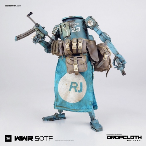 1/12 RPU DROPCLOTH 23 and 87 - MEMBER TWO and THREE SHITTY 9 （RPUドロップクロス 23&87 - メンバー2&3・シッティー9）