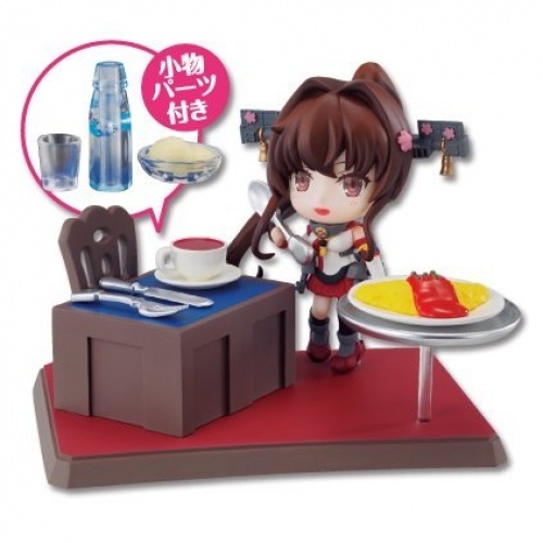 一番くじ 艦隊これくしょん 艦これ 提督、お食事ですよ！ B賞 ちびきゅんキャラセット 大和 給仕ver.