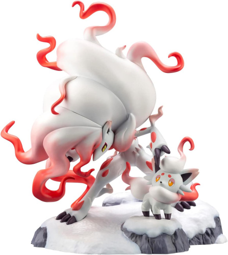 ポケモンセンターオリジナル フィギュア ヒスイゾロア＆ヒスイゾロアーク