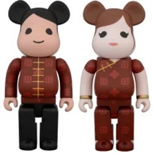 BE＠RBRICK ベアブリック 400％ グリーティング 結婚式 CHINA CLOT