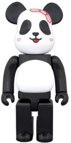 BE＠RBRICK ベアブリック 400％ MILK X PANDA GIRL