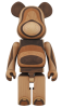 ベアブリック 1000％ カリモク LAYERED WOOD BE@RBRICK