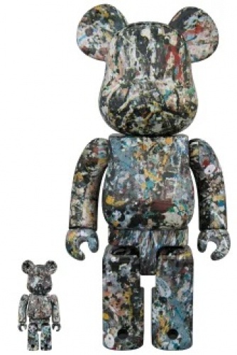 BE＠RBRICK ベアブリック 100％ & 400％ Jackson Pollock Studio Ver.2.0