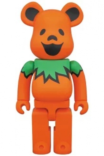 BE＠RBRICK ベアブリック 400％ GRATEFUL DEAD DANCING BEARS ORANGE