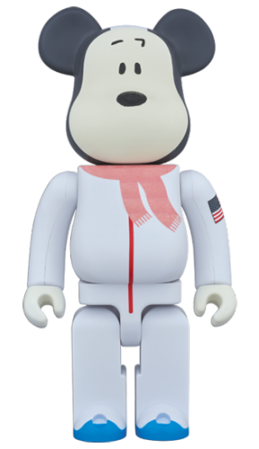 ベアブリック 1000％ BE@RBRICK ASTRONAUTS SNOOPY 宇宙飛行士 スヌーピー