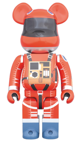 ベアブリック 1000％ BE@RBRICK SPACE SUIT ORANGE Ver.