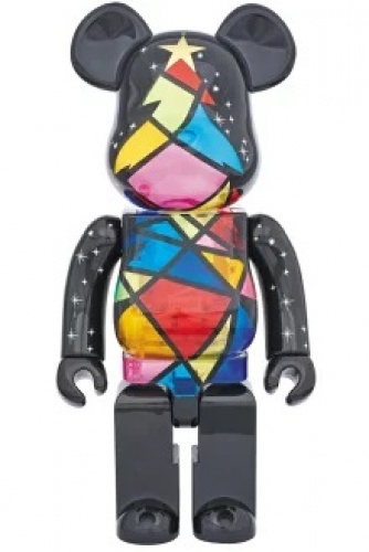 BE＠RBRICK ベアブリック 400％ 2016 Xmas Stained-glass tree Ver.