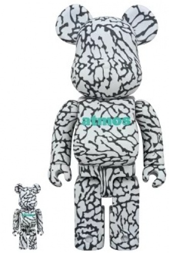 BE＠RBRICK ベアブリック 100％＆400％ atmos エレファント グレー