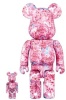 BE＠RBRICK ベアブリック 100％＆400％ M / mika ninagawa SAKURA