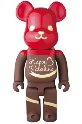 BE＠RBRICK ベアブリック 400％ 2017 Valentine Chocolat Framboise Ver.