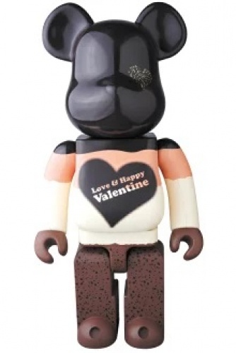 BE＠RBRICK ベアブリック 400％ 2017 Valentine Mousse Chocolat Ver.