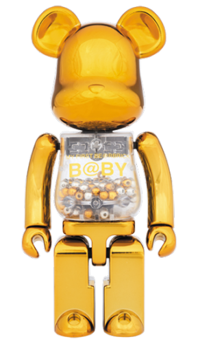 超合金 MY FIRST BE@RBRICK B@BY GOLD & SILVER Ver. 千秋 ゴールド シルバー