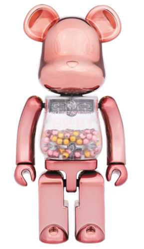 超合金 MY FIRST BE@RBRICK B@BY PINK & GOLD Ver. 千秋 ピンク ゴールド