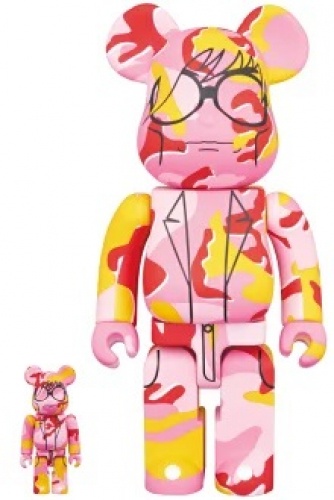 BE＠RBRICK ベアブリック 100％＆400％ ANDY WARHOL Camo Ver.