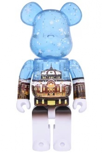 BE＠RBRICK ベアブリック 400％ 東京駅丸の内駅舎モデル Snow Ver.