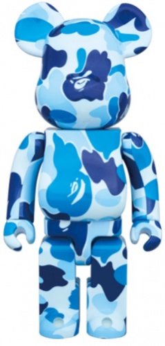 BE＠RBRICK ベアブリック 100％＆400％ ABC CAMO BLUE