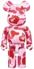 BE＠RBRICK ベアブリック 100％＆400％ ABC CAMO PINK