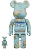 BE＠RBRICK ベアブリック 100％ & 400％ atmos x UBIQ