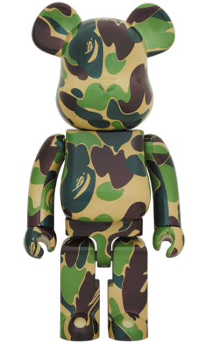 ベアブリック 1000％ BE@RBRICK ABC CAMO GREEN グリーン