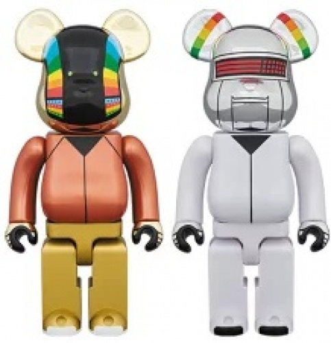BE＠RBRICK ベアブリック 400％ DAFT PUNK (DISCOVERY Ver.) 2 PACK