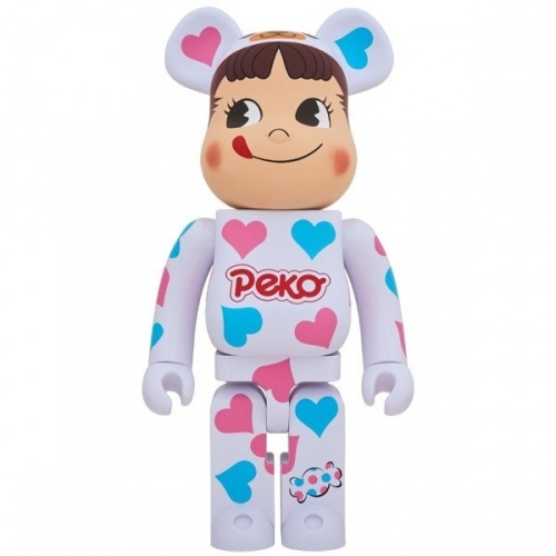 ベアブリック 1000％ BE@RBRICK 着ぐるみ ペコちゃん ハート