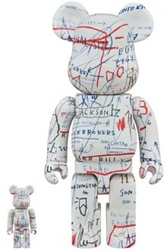 BE＠RBRICK ベアブリック 100％ & 400％ JEAN-MICHEL BASQUIAT #2