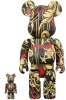 BE＠RBRICK ベアブリック 100％＆400％ atmos "scarf"