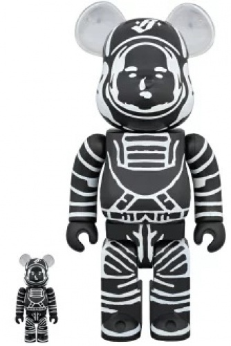 BE＠RBRICK ベアブリック 100％ & 400％ BILLIONAIRE BOYS CLUB ASTRONAUT BLACK