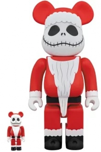 BE＠RBRICK ベアブリック 100％ ＆ 400％ SANTA JACK