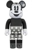 BE＠RBRICK ベアブリック 400％ MINNIE MOUSE (B&W Ver.) 