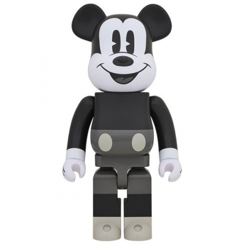 ベアブリック 1000％ BE@RBRICK MICKEY MOUSE (B&W Ver.)  ミッキーマウス