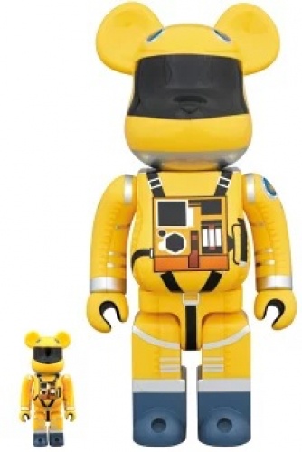 BE＠RBRICK ベアブリック 100％ ＆ 400％ SPACE SUIT YELLOW Ver.