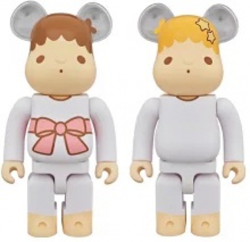 BE＠RBRICK ベアブリック 400％ Little Twin Stars キキ & ララ セット （レトロカラーVer.） 2 PACK