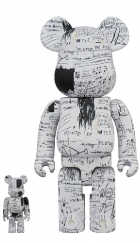 ベアブリック 400％ BE@RBRICK JEAN-MICHEL BASQUIAT #3 100％ & 400％ ジャン＝ミシェル・バスキア