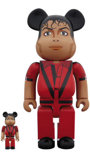 ベアブリック 400％ BE@RBRICK Michael Jackson Red Jacket 100％ & 400％ マイケルジャクソン