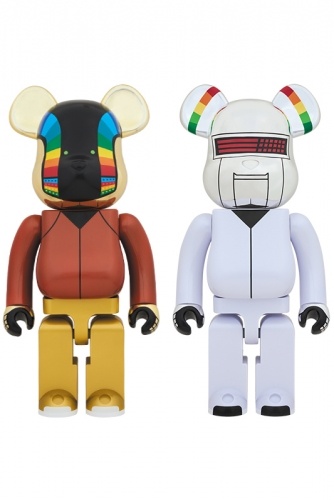 ベアブリック 1000％ BE@RBRICK DAFT PUNK(DISCOVERY Ver.) 1000％ GUY-MANUEL de HOMEM-CHRISTO THOMAS BANGALTER 2体セット