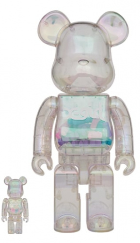 ベアブリック 400％ BE@RBRICK X-girl 100％ & 400％