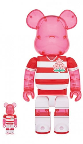 ベアブリック 400％ BE@RBRICK ラグビー日本代表 2019 100％ & 400％