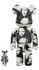 ベアブリック 400％ BE@RBRICK ANDY WARHOL "Double Mona Lisa" 100％ & 400％ アンディ・ウォーホル