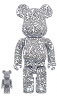 ベアブリック 400％ BE@RBRICK KEITH HARING #4 100％ & 400％ キース・ヘリング