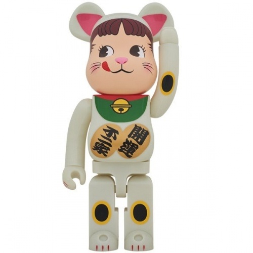 ベアブリック 1000％ BE@RBRICK 招き猫 ペコちゃん 蓄光