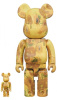 ベアブリック 400％ BE@RBRICK 「Van Gogh Museum」 Sunflowers 100％ & 400％