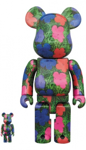 ベアブリック 400％ BE@RBRICK ANDY WARHOL “Flowers” 100％ & 400％ アンディ・ウォーホル