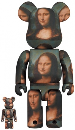 ベアブリック 400％ BE@RBRICK LEONARD DE VINCI Mona Lisa 100％ & 400％ レオナルド・ダ・ヴィンチ モナ・リザ