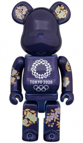 ベアブリック 400％ BE@RBRICK 有田焼 ベアブリック （東京 2020 オリンピックエンブレム）