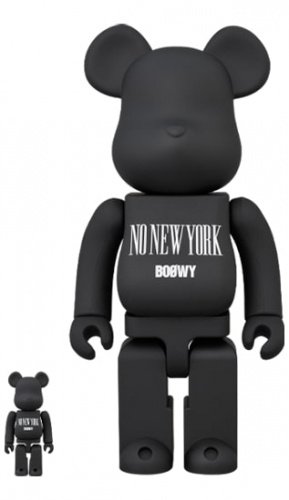 ベアブリック 400％ BE@RBRICK BOOWY “NO NEW YORK” 100％ & 400％ ボウイ