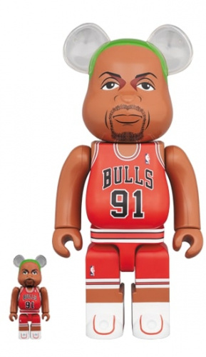 ベアブリック 400％ BE@RBRICK Dennis Rodman（Chicago Bulls） 100％ ＆ 400％ デニス・ロッドマン シカゴ・ブルズ