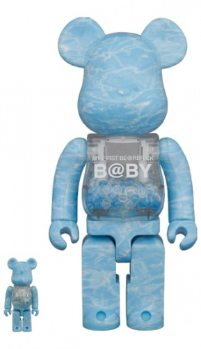 ベアブリック 400％ MY FIRST BE@RBRICK B@BY WATER CREST Ver.100％ & 400％