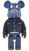 ベアブリック 1000％ BE@RBRICK BAPE(R) × Levi's(R) ベイプ×リーバイス